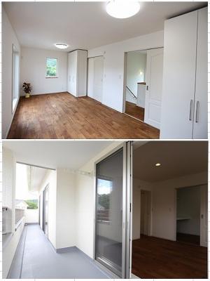 ムーブクロークで変幻自在の子供室。
広々インナーバルコニーで、お仕事中・お出かけ中も心配要らず。